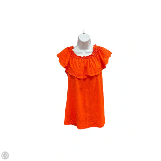 Top Sleeveless By Matilda Jane In Orange, Size: M