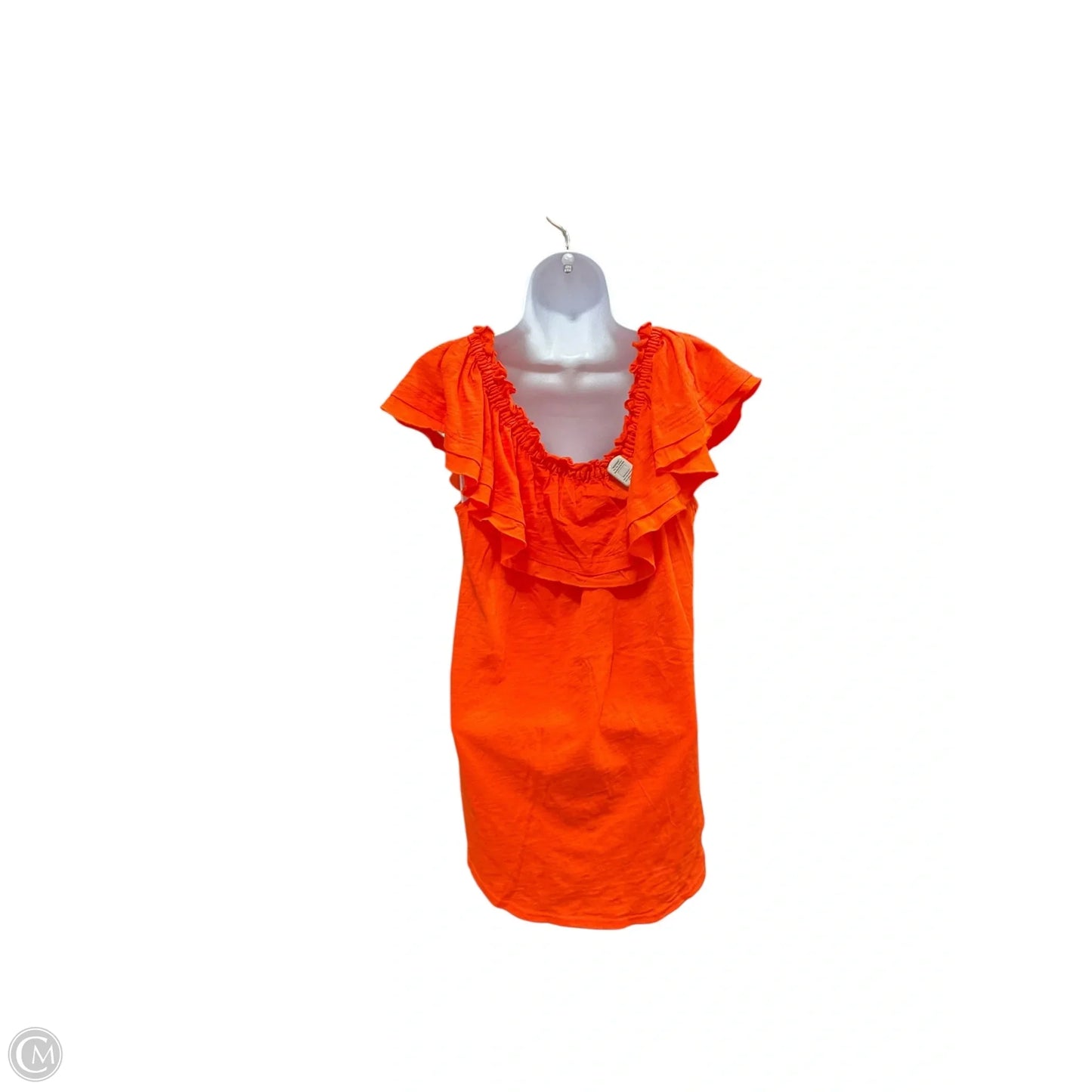 Top Sleeveless By Matilda Jane In Orange, Size: M