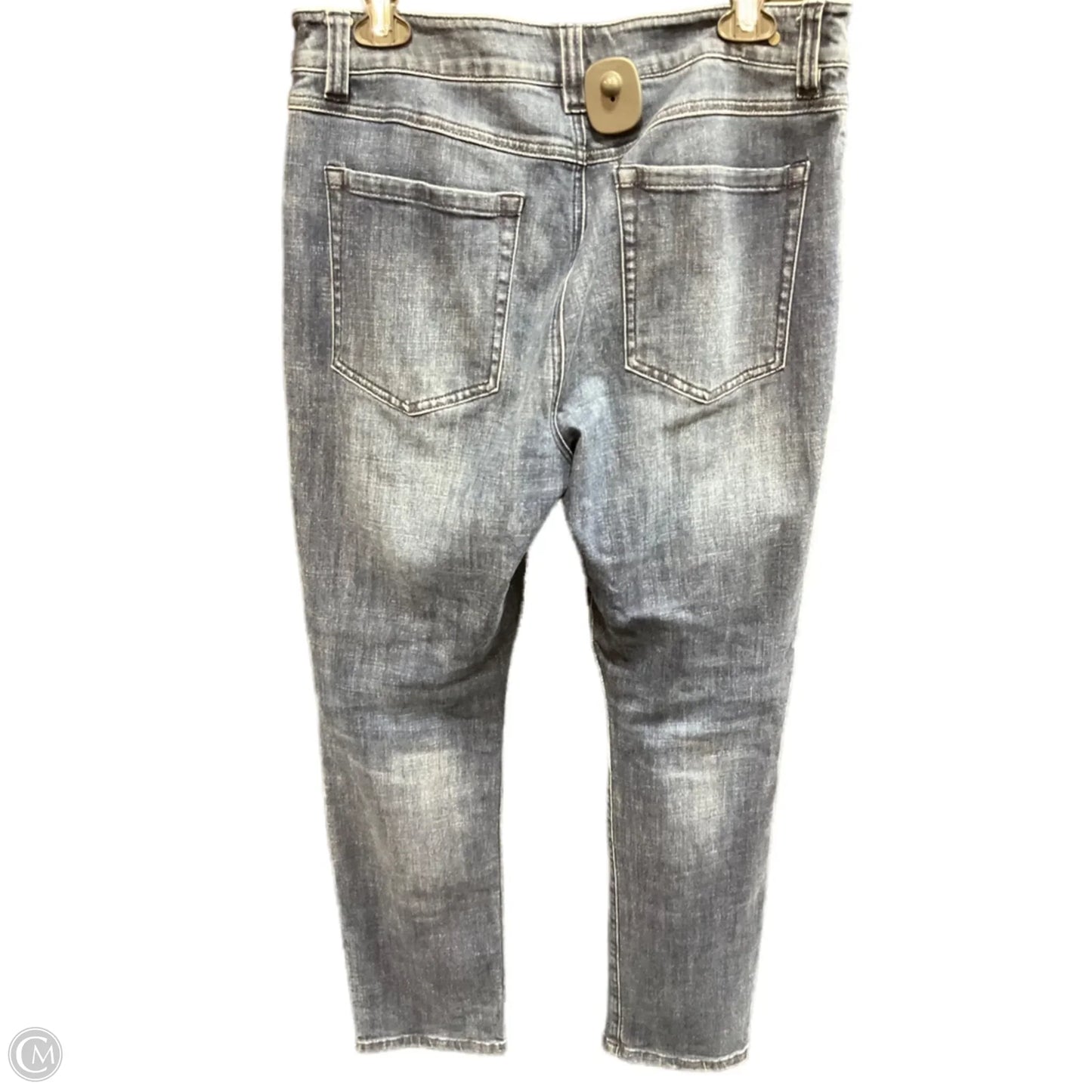 Jeans Straight By Cabi In Blue, Size: 12