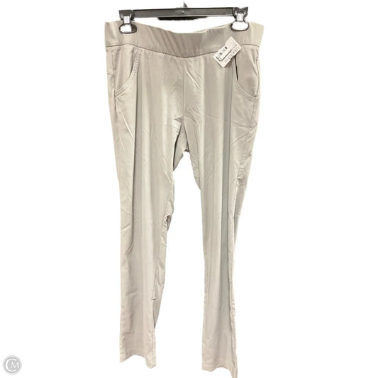 Athletic Pants By Columbia In Taupe, Size: M