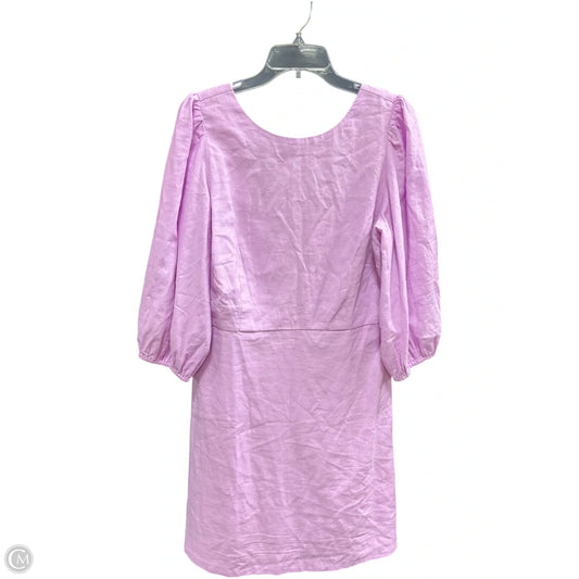 Dress Casual Midi By Ann Taylor In Purple, Size: 12