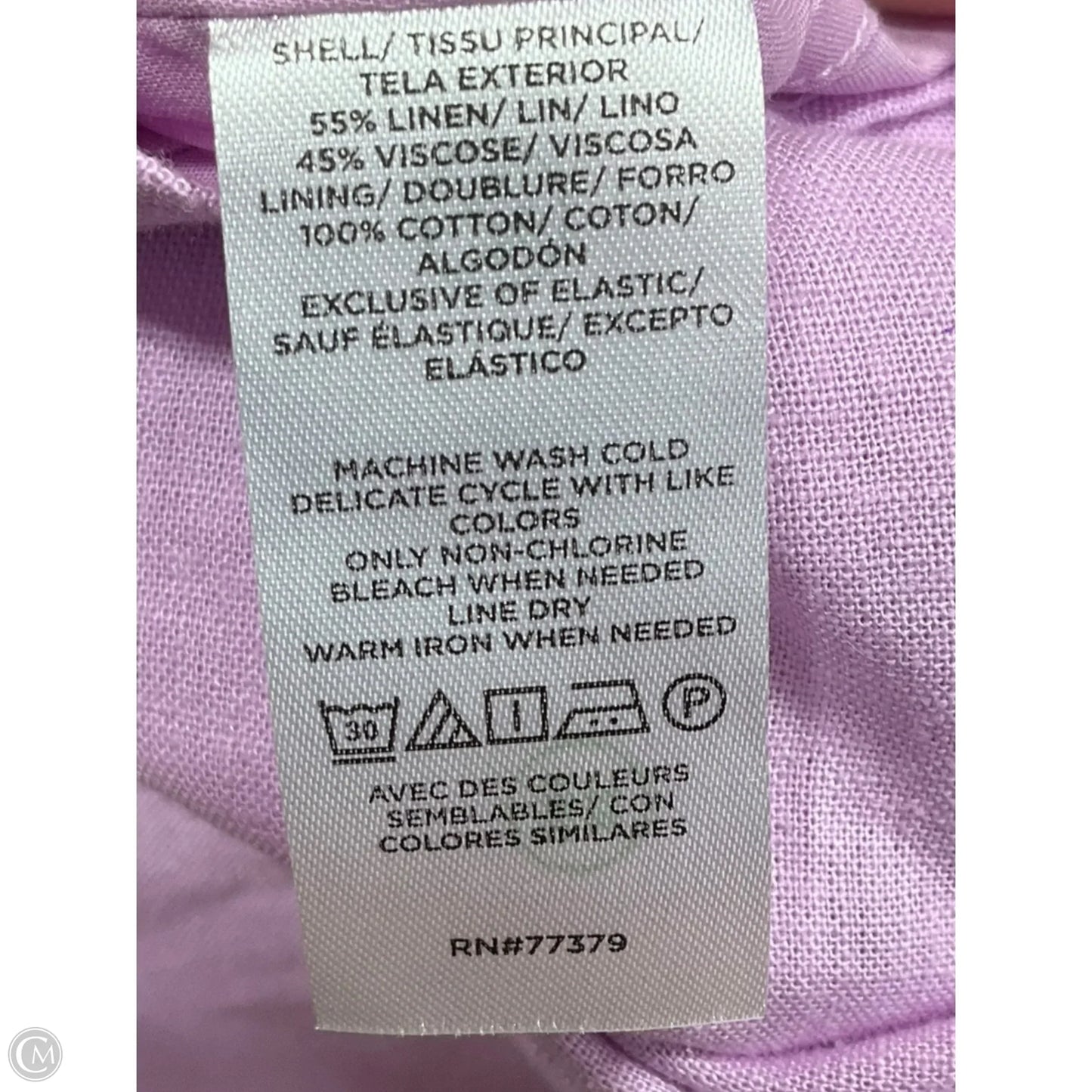 Dress Casual Midi By Ann Taylor In Purple, Size: 12