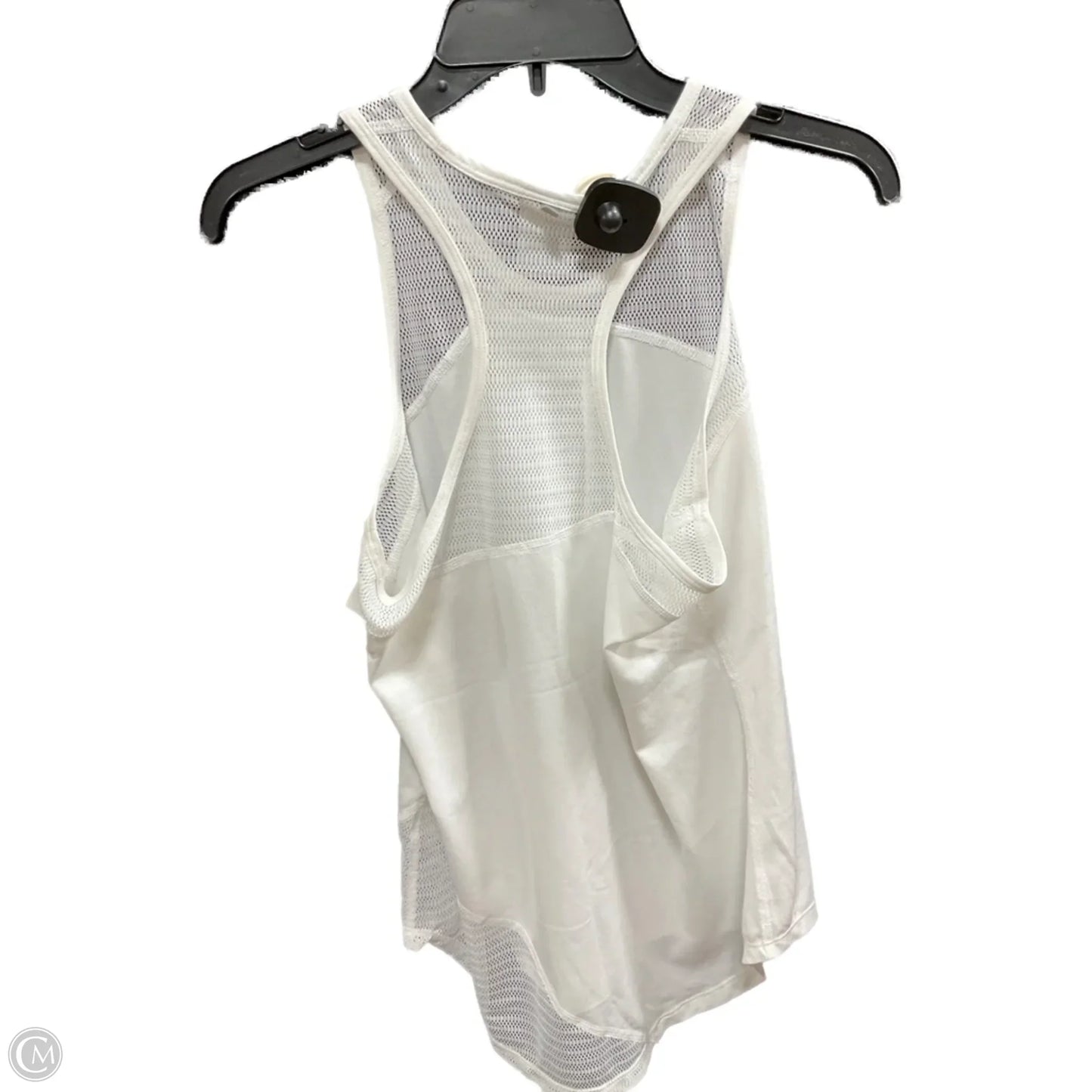 Athletic Tank Top By Nike Apparel In Cream, Size: M