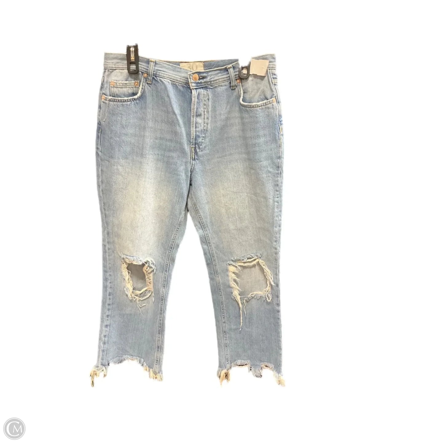 Jeans Straight By We The Free In Blue, Size: 10