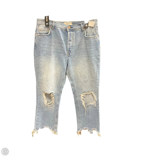 Jeans Straight By We The Free In Blue, Size: 10