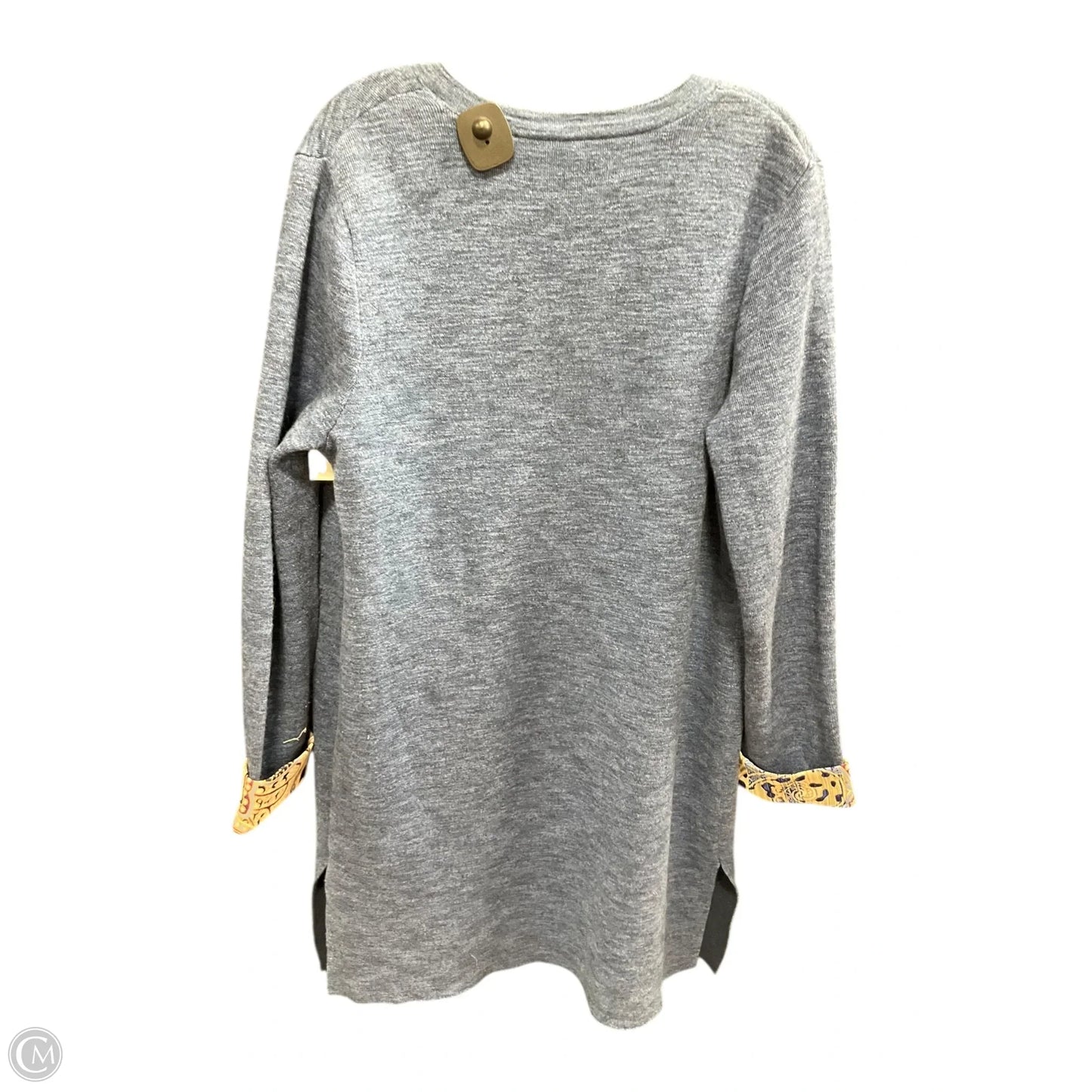 Sweater Cardigan By Chicos In Blue, Size: M