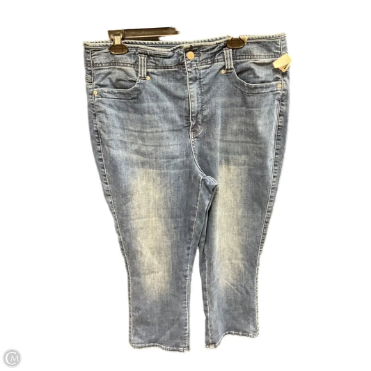 Jeans Skinny By Not Your Daughters Jeans In Blue, Size: 16