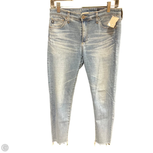 Jeans Skinny By Adriano Goldschmied In Blue, Size: 6