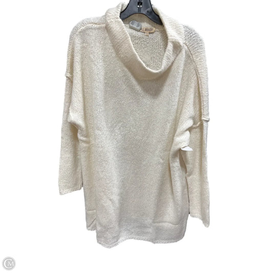 Sweater By Clothes Mentor In Cream, Size: 1x