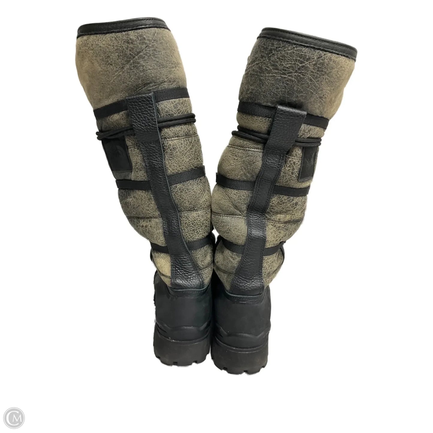 Boots Over-the-knee Heels By The North Face In Black & Brown, Size: 7