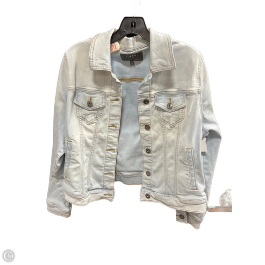 Jacket Denim By Torrid In Blue, Size: L