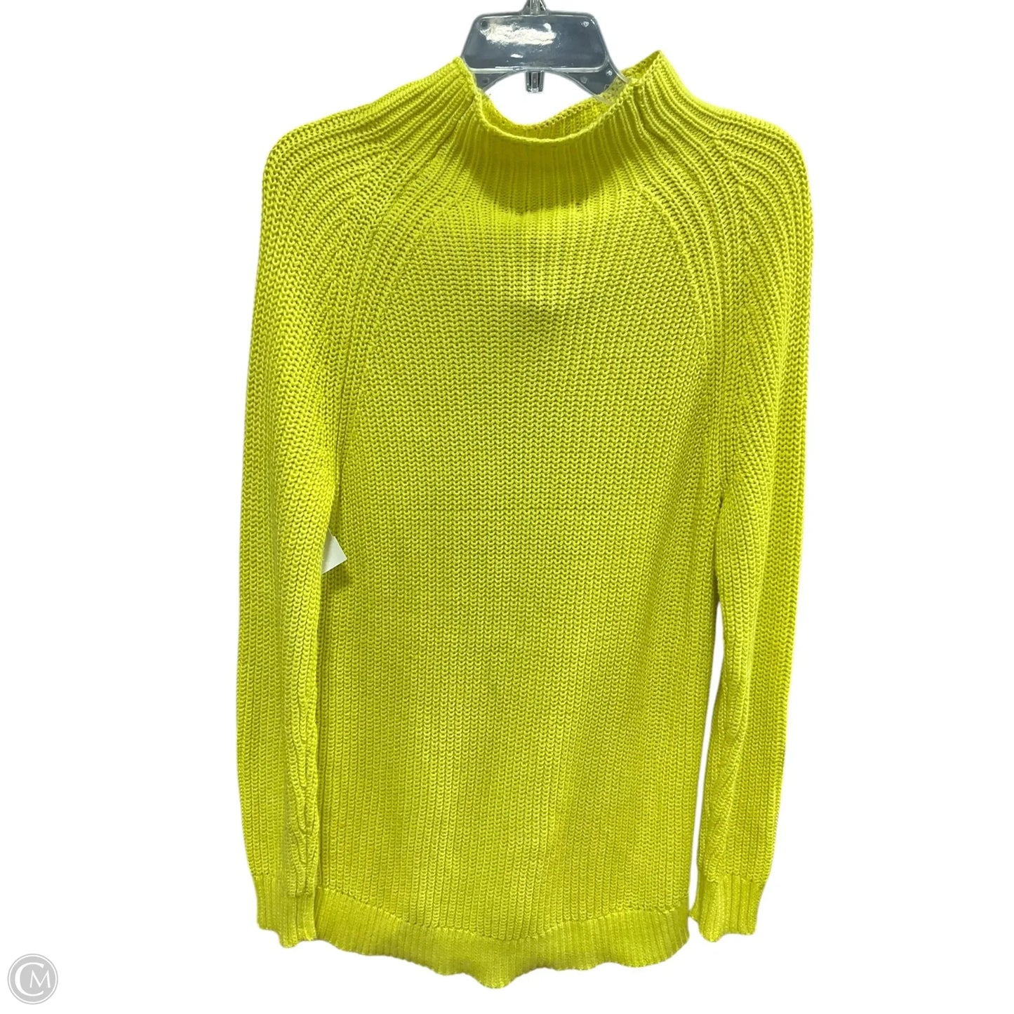 Sweater By Style And Company In Yellow, Size: L