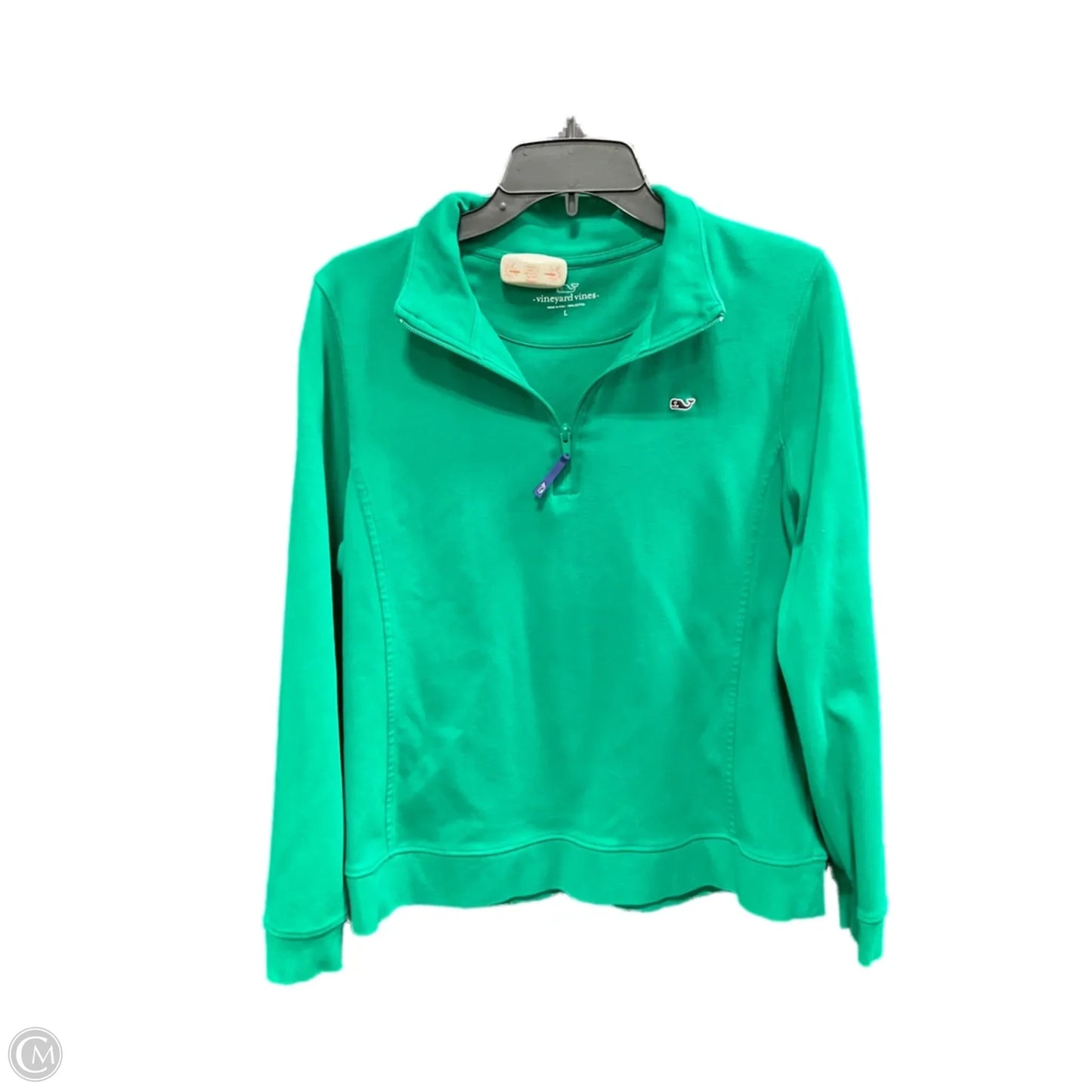 Athletic Jacket By Vineyard Vines In Green, Size: L