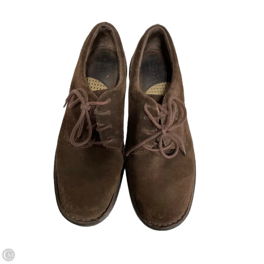 Shoes Flats By Born In Brown, Size: 8