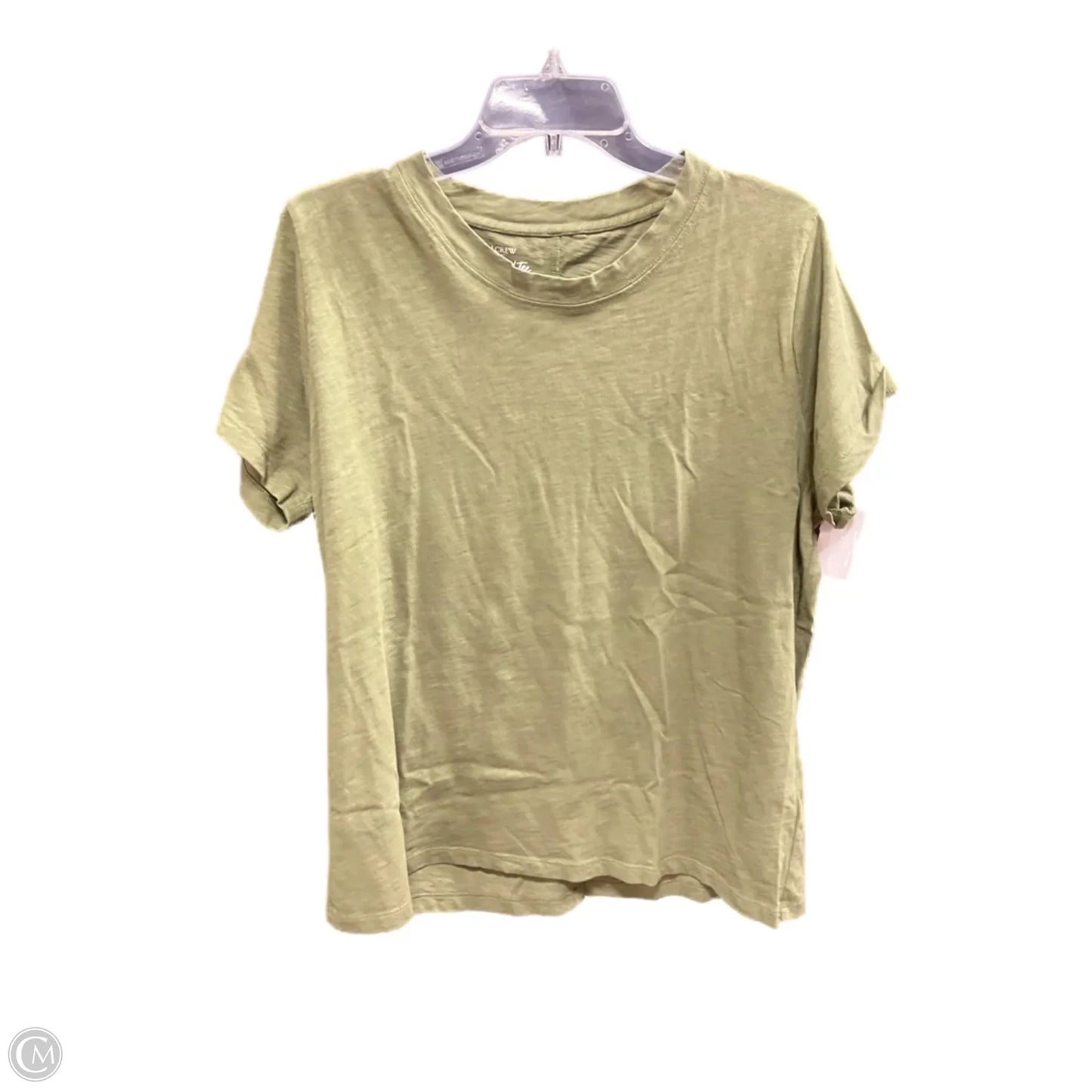 Top Short Sleeve Basic By J. Crew In Green, Size: Xl