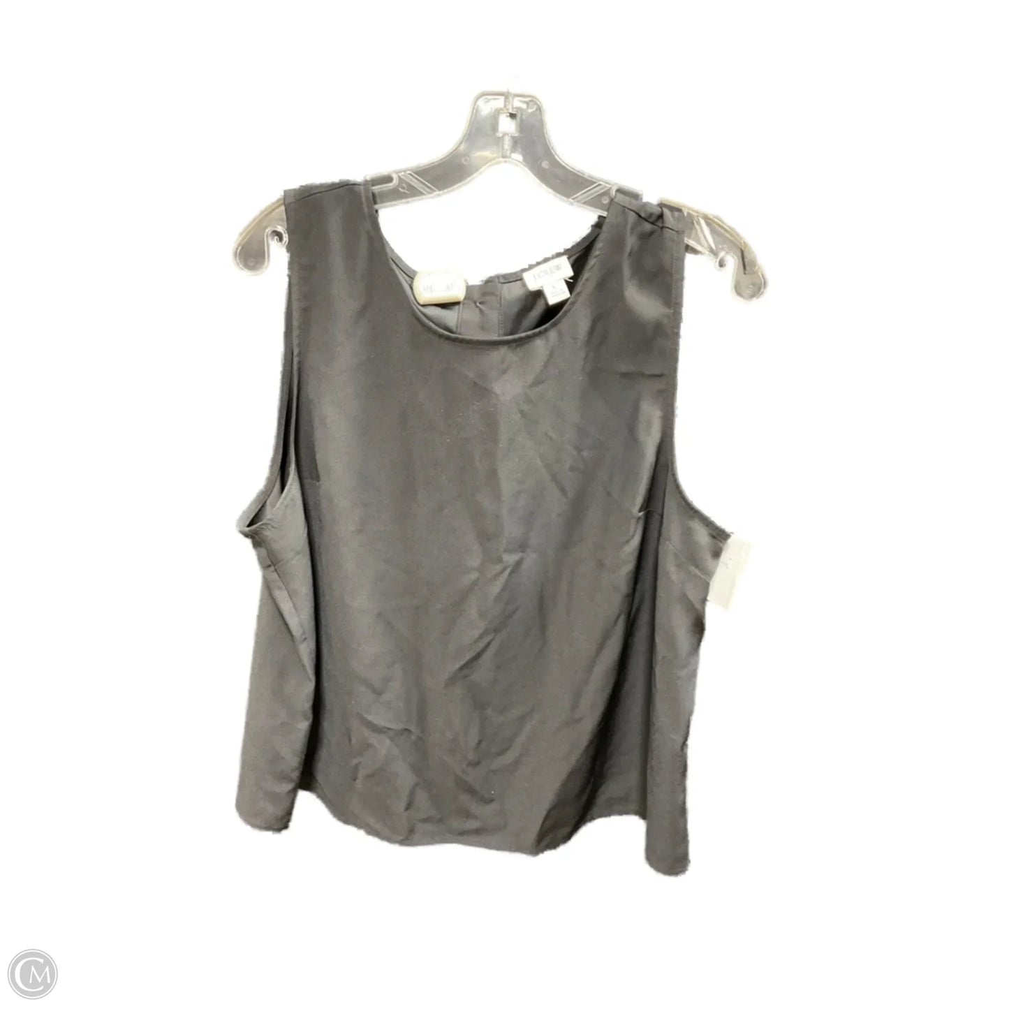 Top Sleeveless By J. Crew In Black, Size: L
