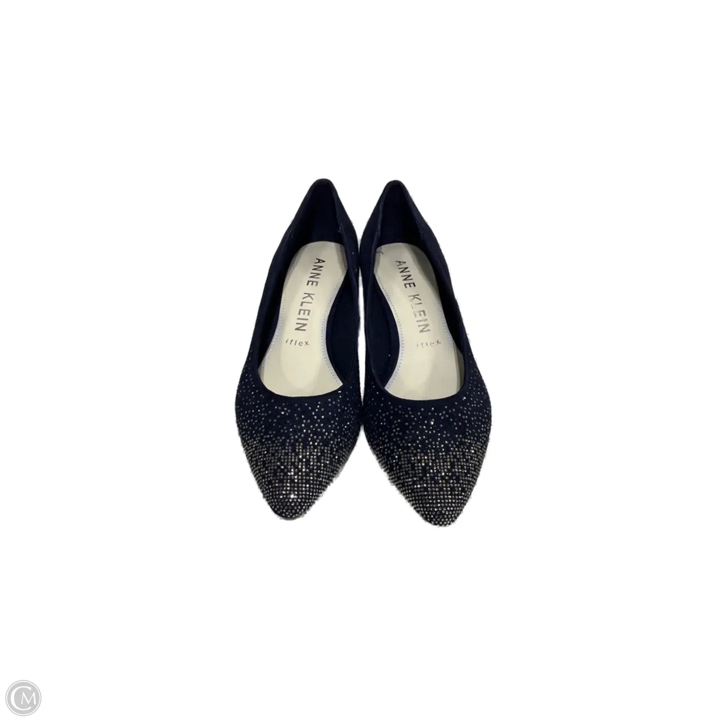 Shoes Heels Wedge By Anne Klein In Blue, Size: 10.5