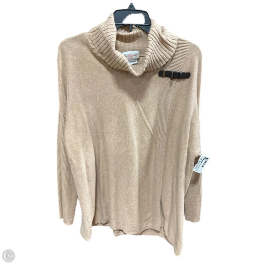Sweater Cardigan By Croft And Barrow In Tan, Size: L