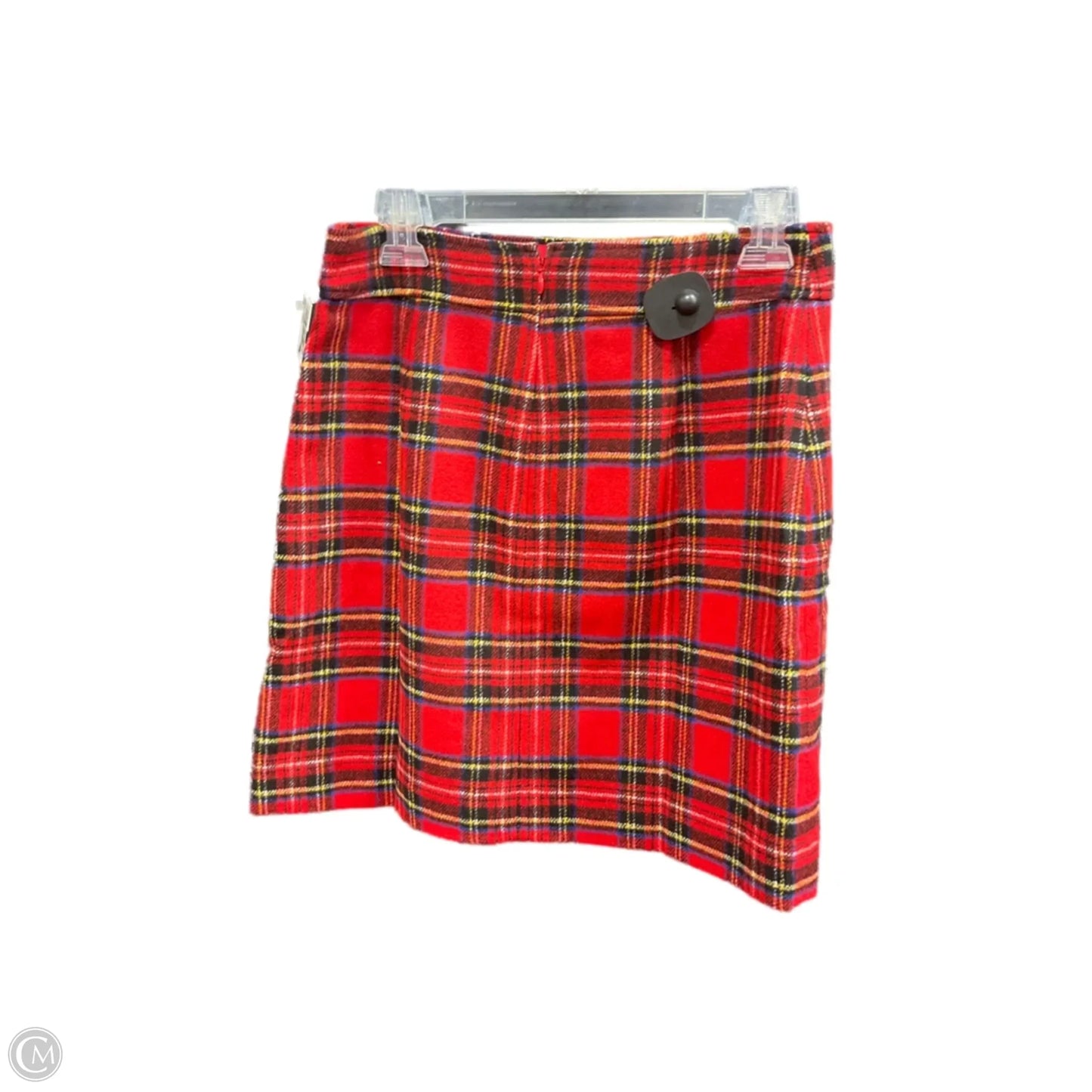 Skirt Midi By J. Crew In Plaid Pattern, Size: 4