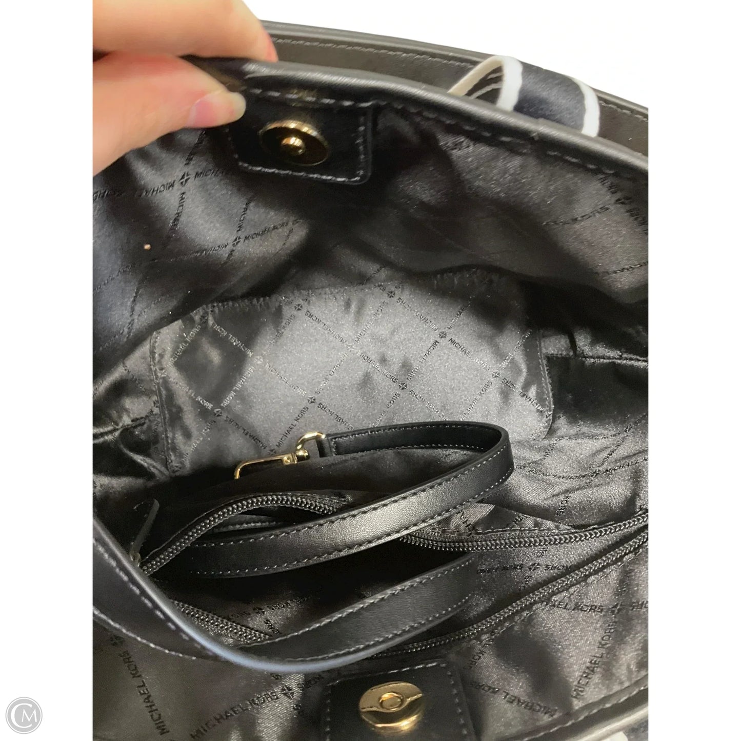 Handbag Designer By Michael Kors, Size: Medium