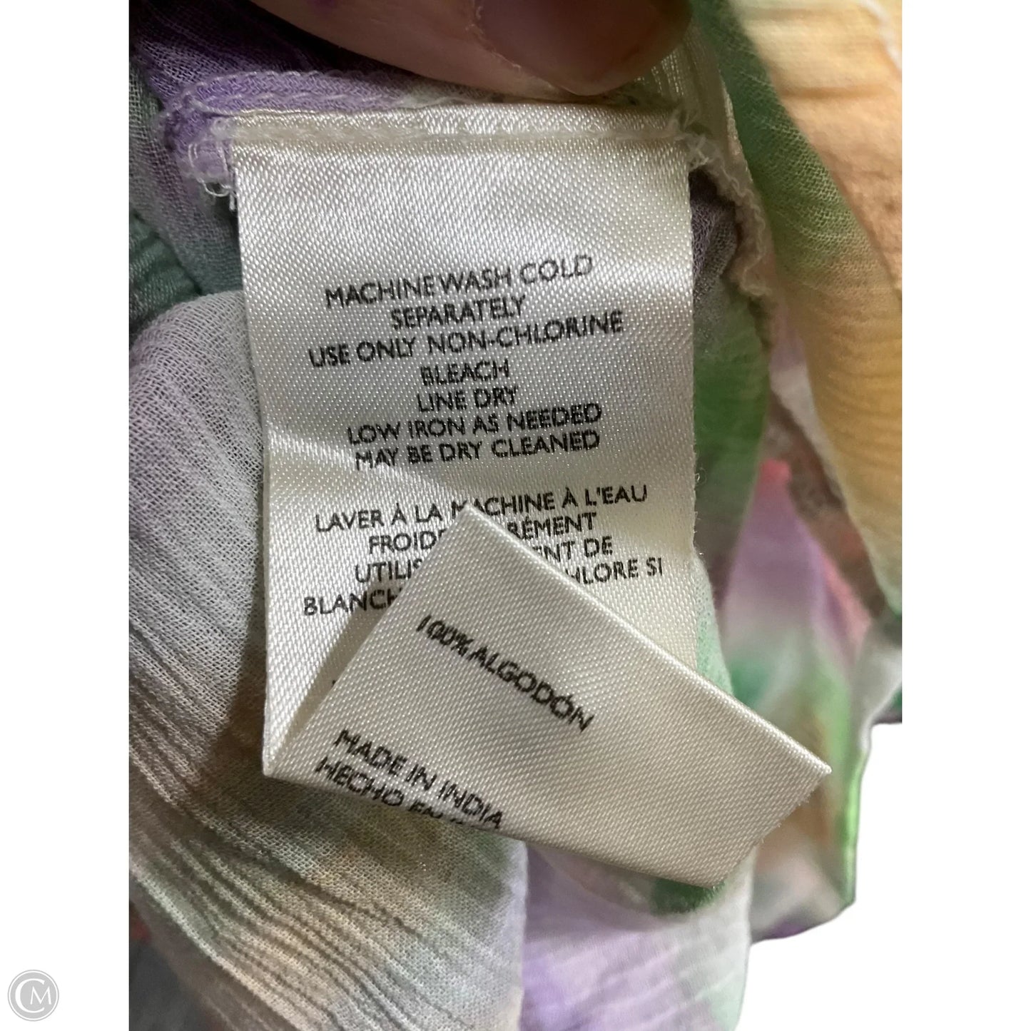 Top Long Sleeve By Pilcro In Multi-colored, Size: M