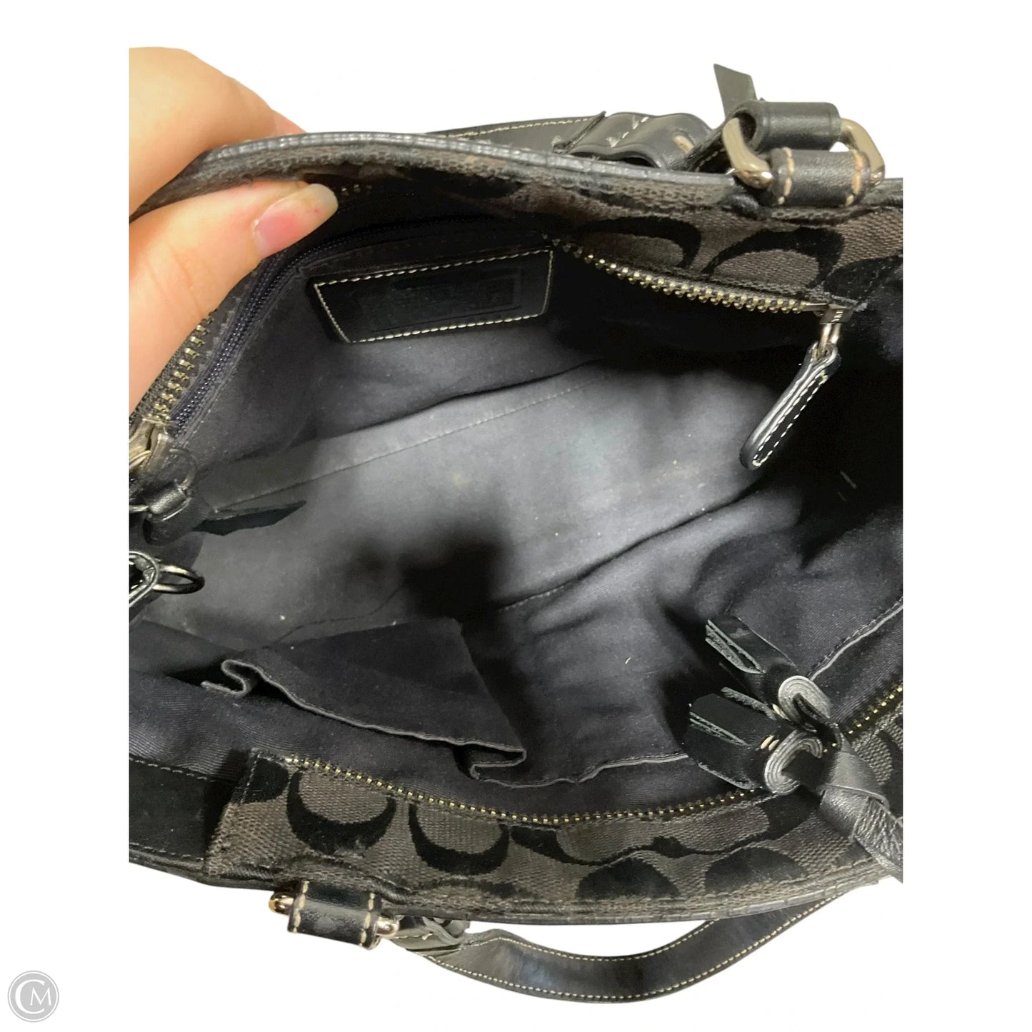 Handbag Designer By Coach, Size: Medium