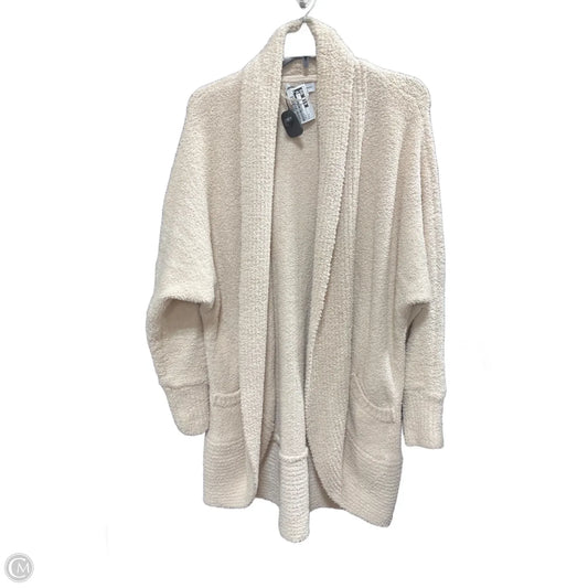 Sweater Cardigan By Cupcakes And Cashmere In Beige, Size: L