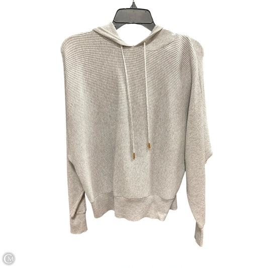 Athletic Sweatshirt Hoodie By Philosophy In Grey, Size: S