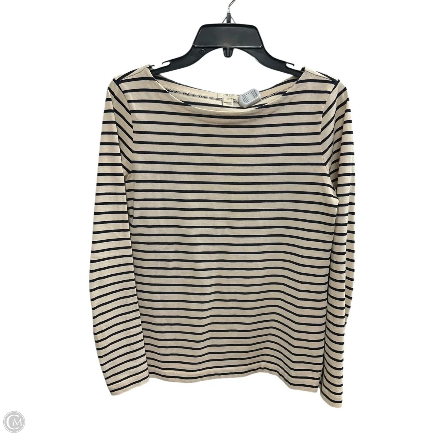 Top Long Sleeve By J. Crew In Striped Pattern, Size: Xs