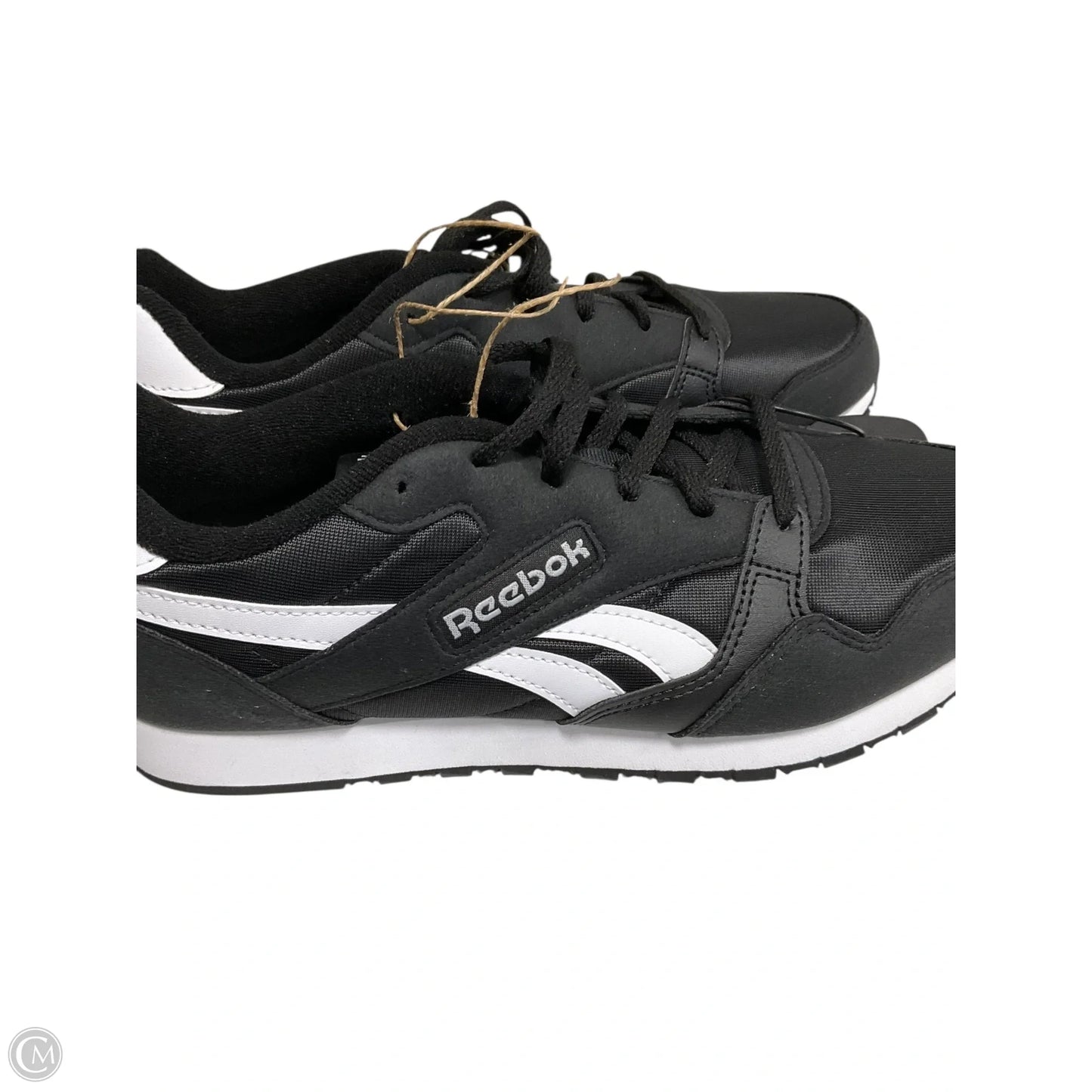 Shoes Athletic By Reebok In Black & White, Size: 10