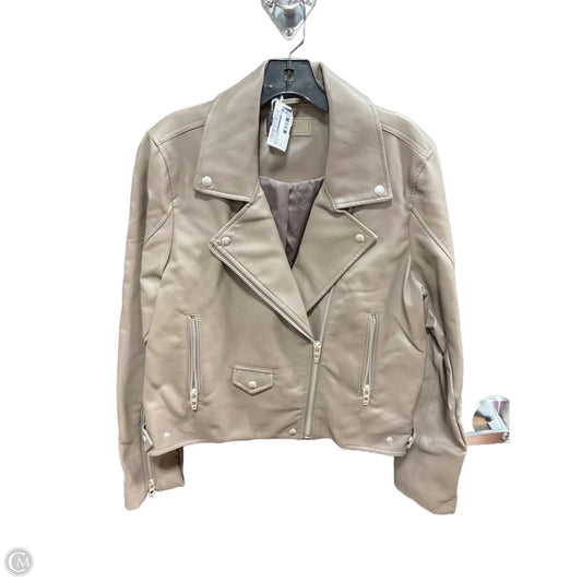 Jacket Moto By Blanknyc In Brown, Size: L
