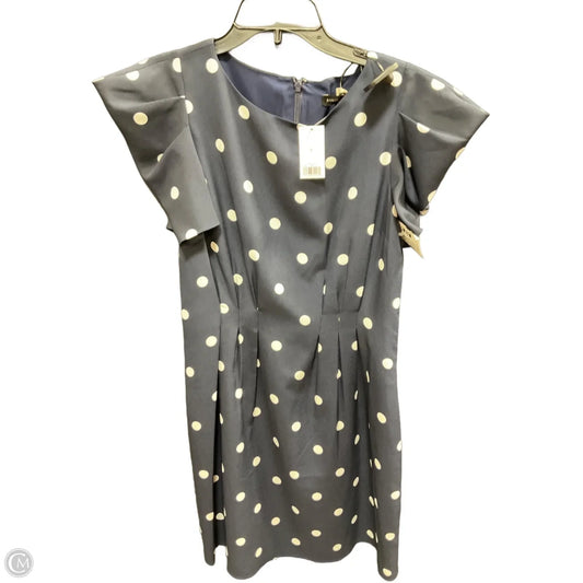 Dress Casual Midi By Banana Republic In Polkadot Pattern, Size: 6