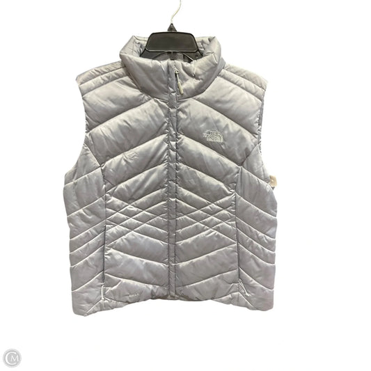 Vest Puffer & Quilted By The North Face In Grey, Size: Xl