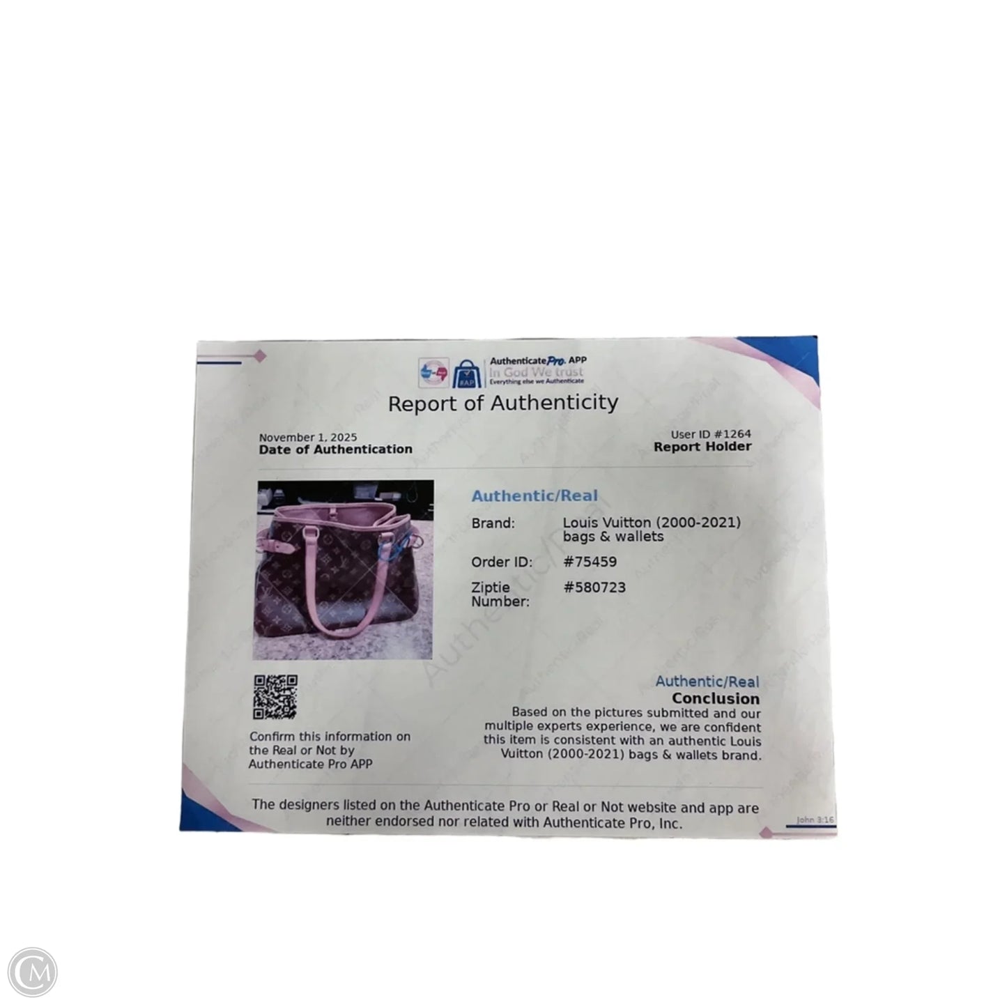 Handbag Luxury Designer By Louis Vuitton, Size: Medium