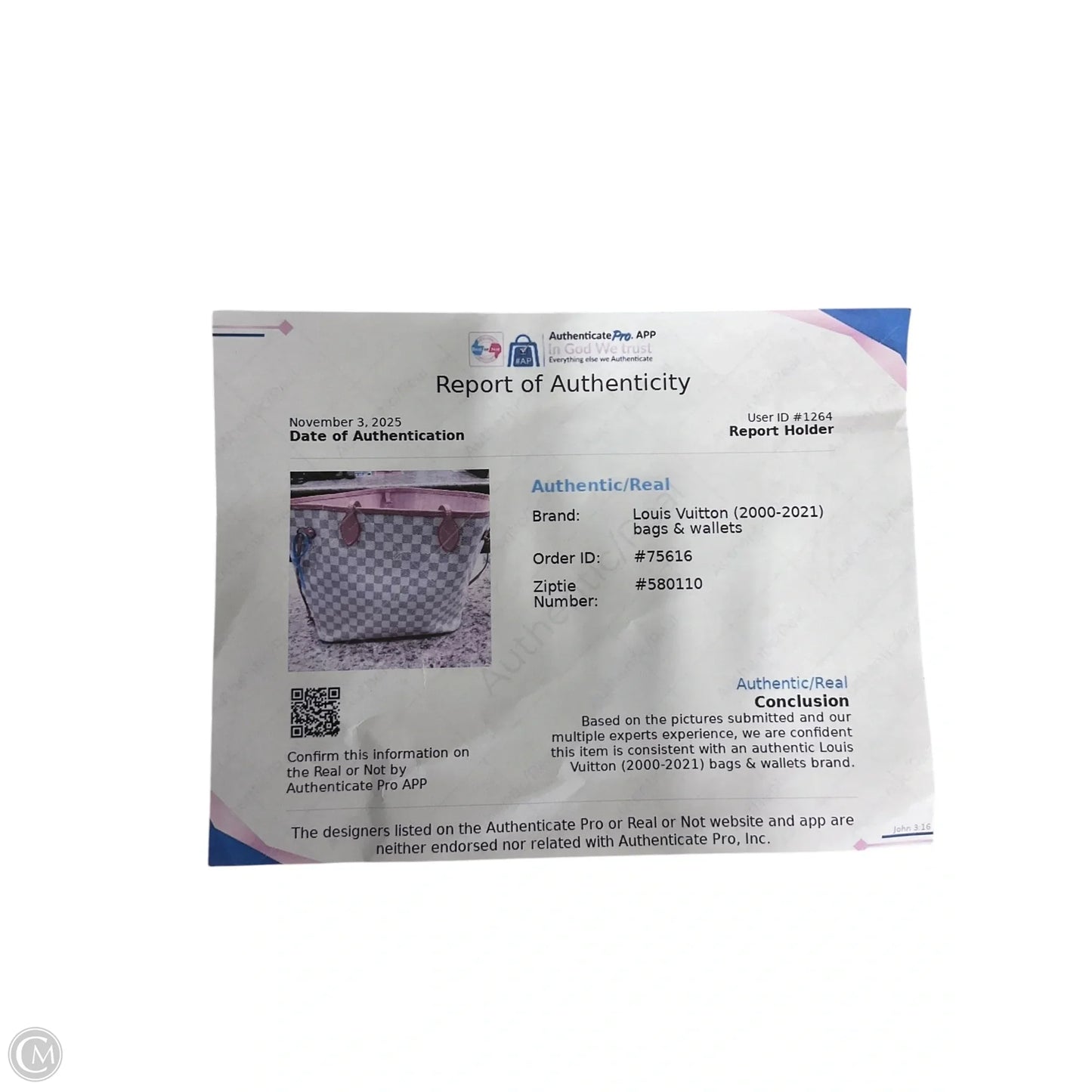 Tote Luxury Designer By Louis Vuitton, Size: Large