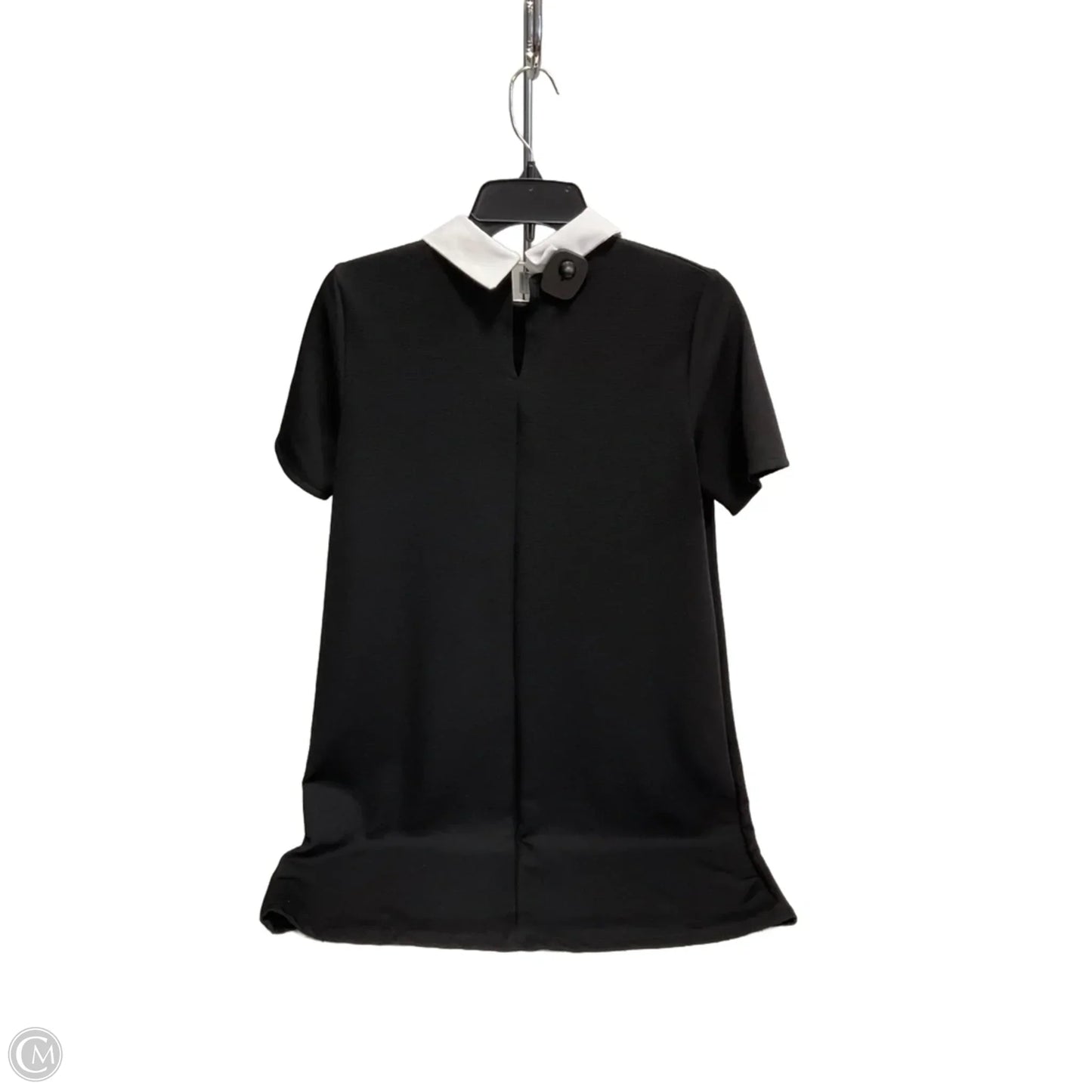 Dress Casual Midi By Zara In Black & White, Size: M