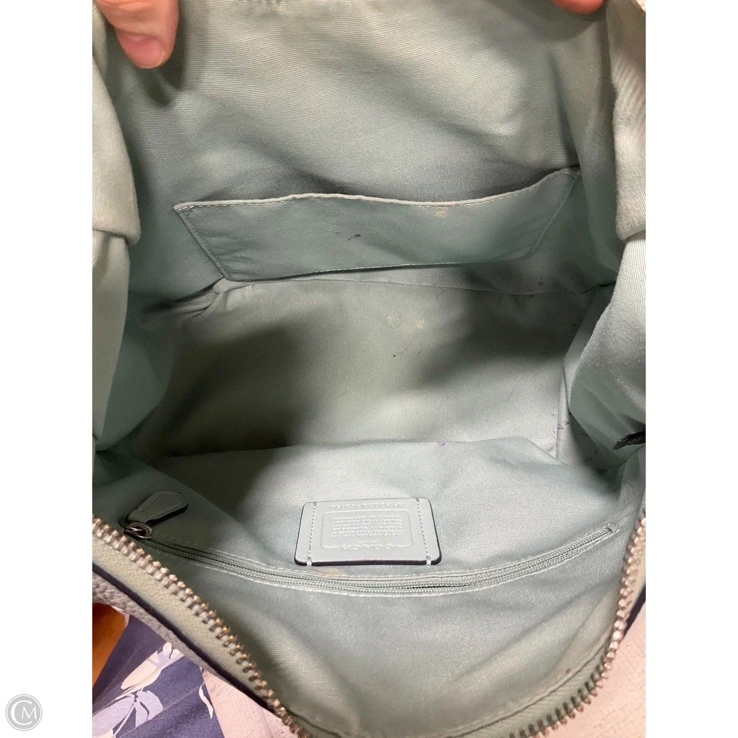 Handbag Designer By Coach, Size: Medium