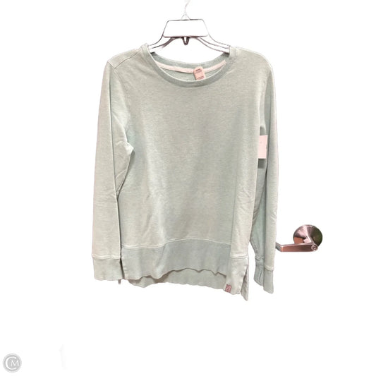 Athletic Sweatshirt Crewneck By L.l. Bean In Green, Size: M