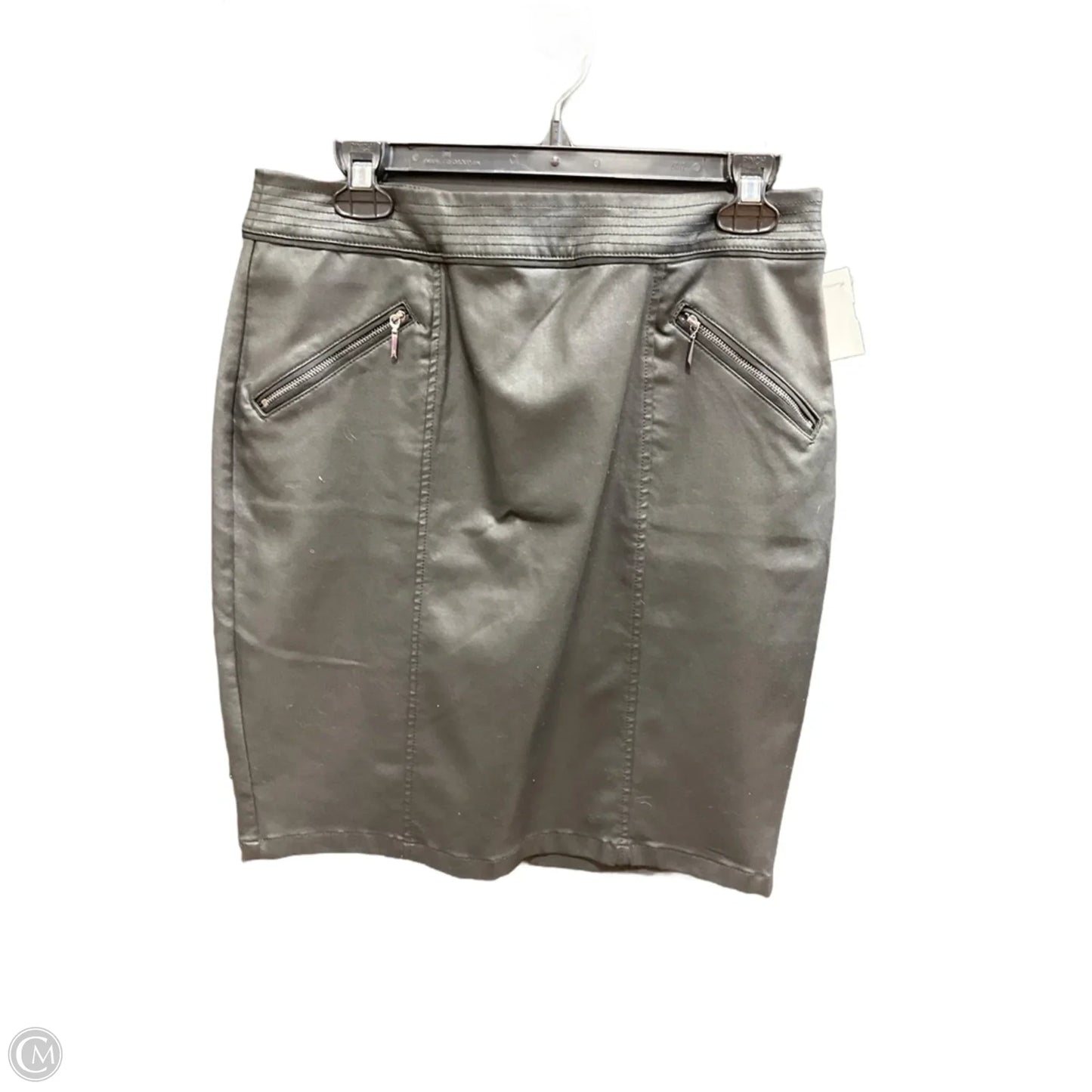 Skirt Midi By White House Black Market In Black, Size: 10