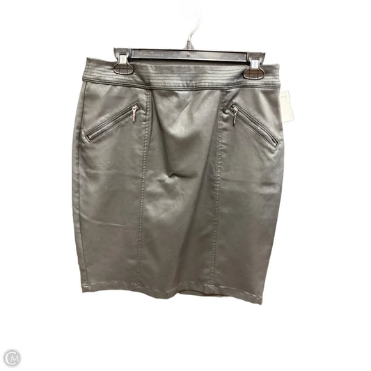 Skirt Midi By White House Black Market In Black, Size: 10