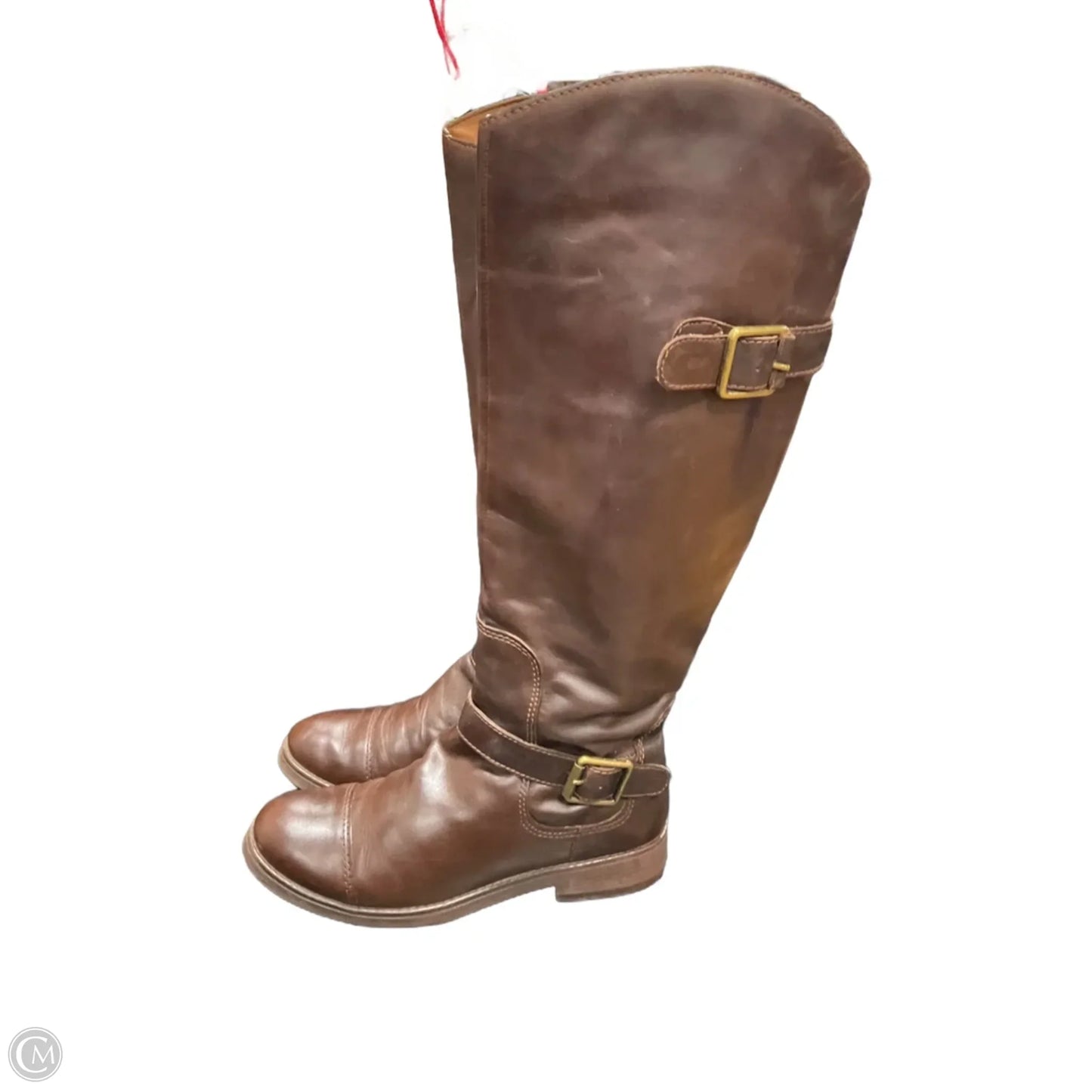 Boots Knee Flats By Lucky Brand In Brown, Size: 7.5