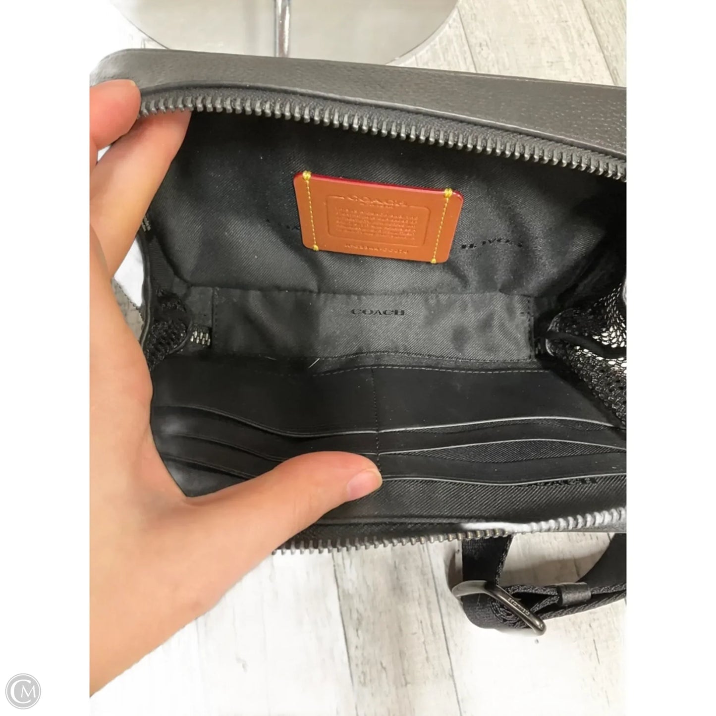 Crossbody Designer By Coach, Size: Small