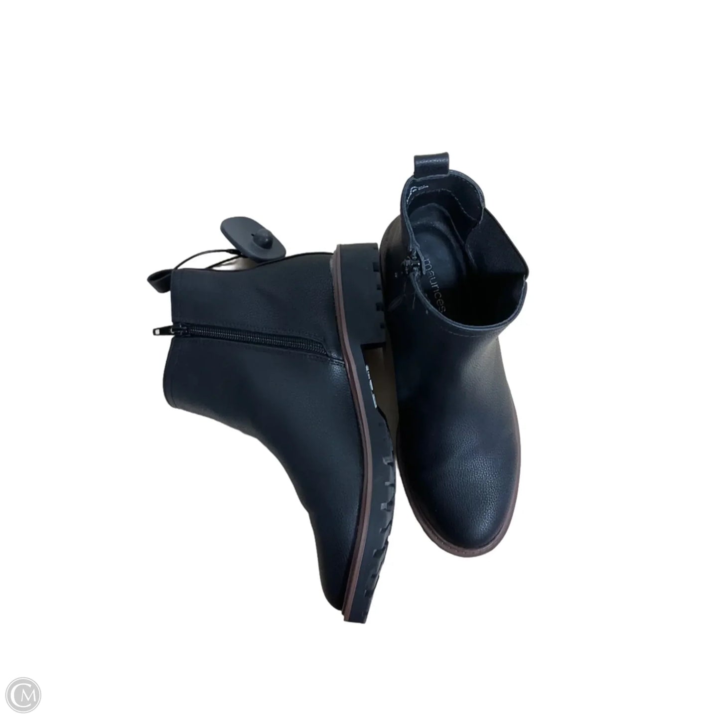 Boots Ankle Heels By Maurices In Black, Size: 8