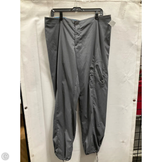 Athletic Pants By Columbia In Grey, Size: 16