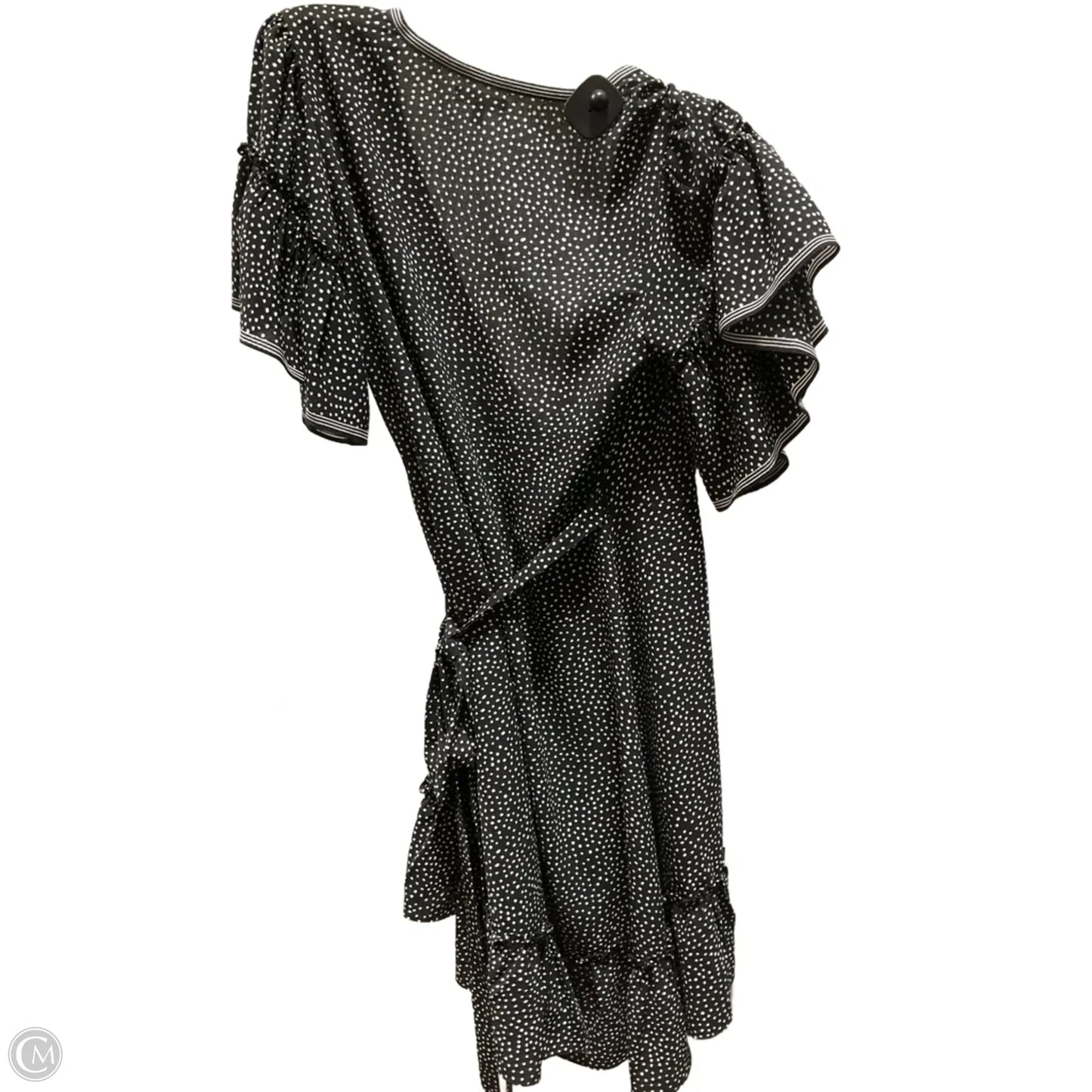 Dress Casual Midi By Max Studio In Polkadot Pattern, Size: S