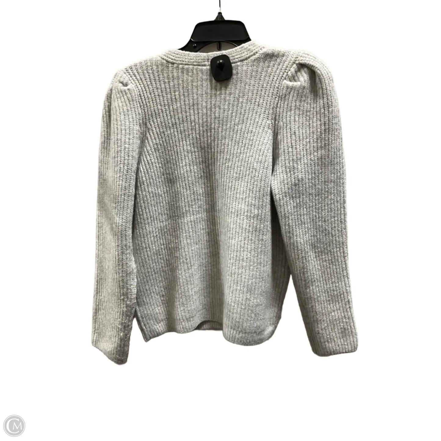 Sweater Cardigan By Vince Camuto In Grey, Size: M