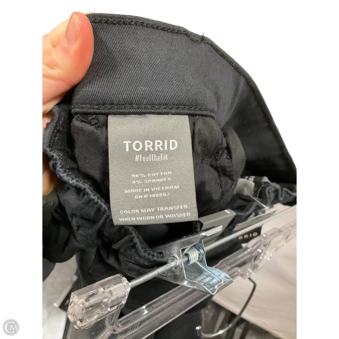 Capris By Torrid In Black, Size: L