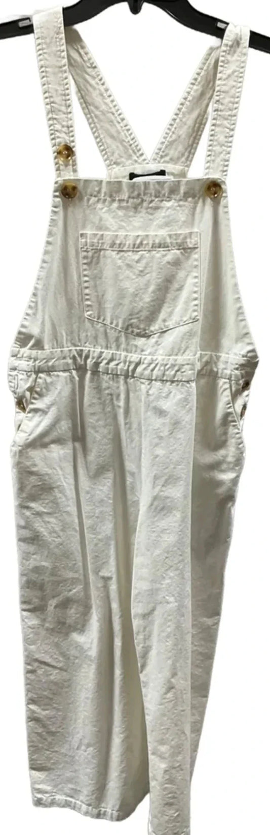 Overalls By Frnch In Cream, Size: S
