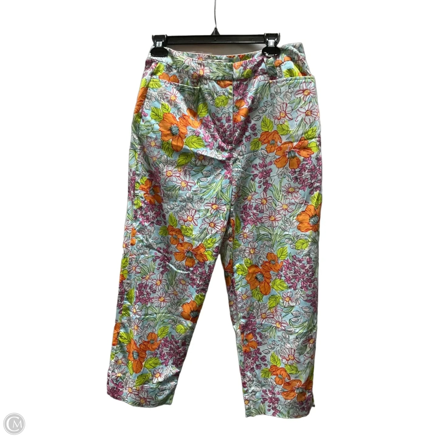 Pants Dress By Talbots In Floral Print, Size: 8