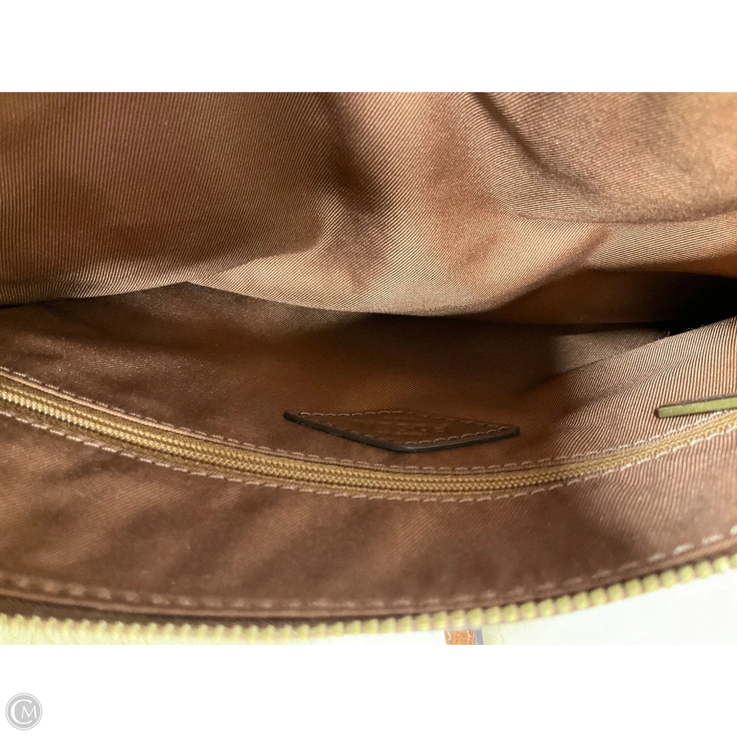 Crossbody Leather By Fossil, Size: Medium